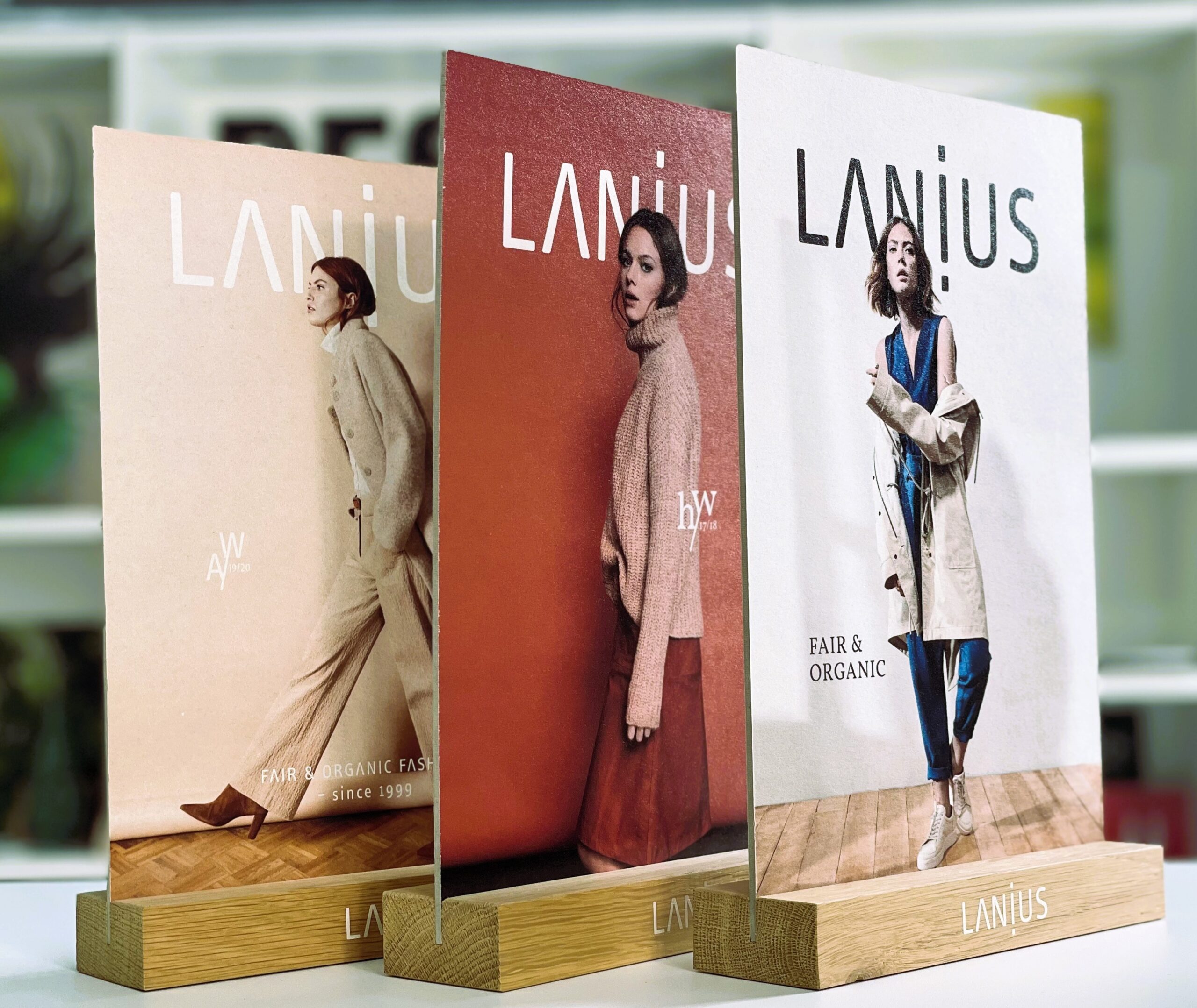 Nachhaltige Aufsteller für Shop und Ladengeschäft, ein Beispiel der KBZ Werbetechnik in Köln